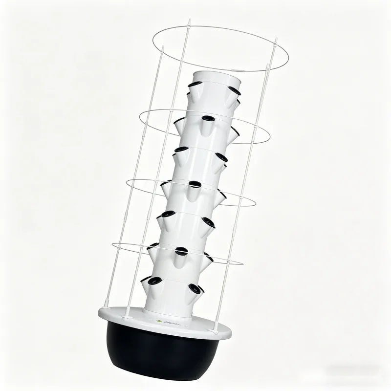 Vertical Planter Tower - 9 Layer Aeroponic Hydroponic Vegetable Planter
