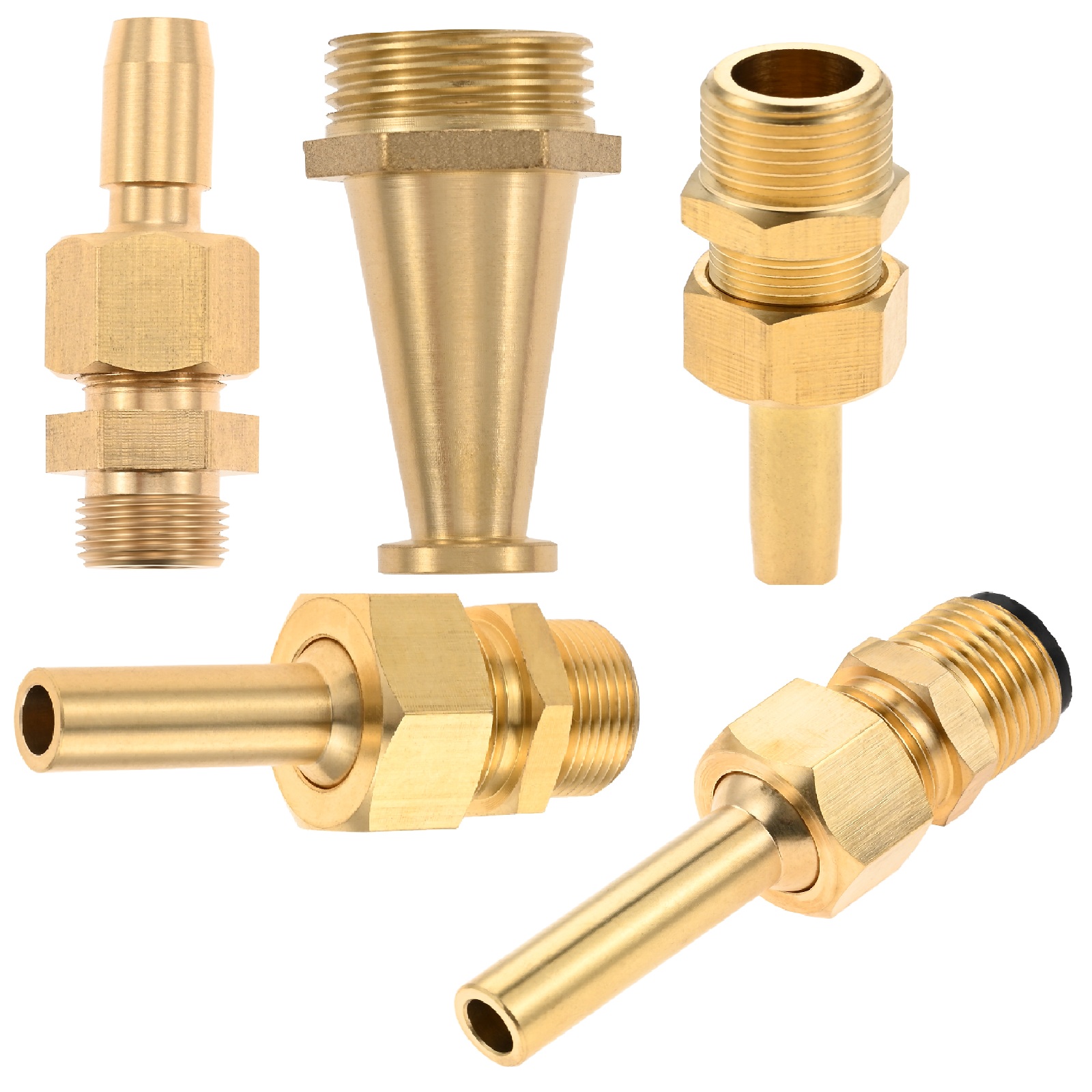 Smart Gardening - 1Pc Brass Single Fountain Nozzle Direct
