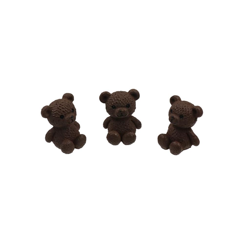 Smart Garden Mini - Cute Miniature Bear Figurines Funny Plastic