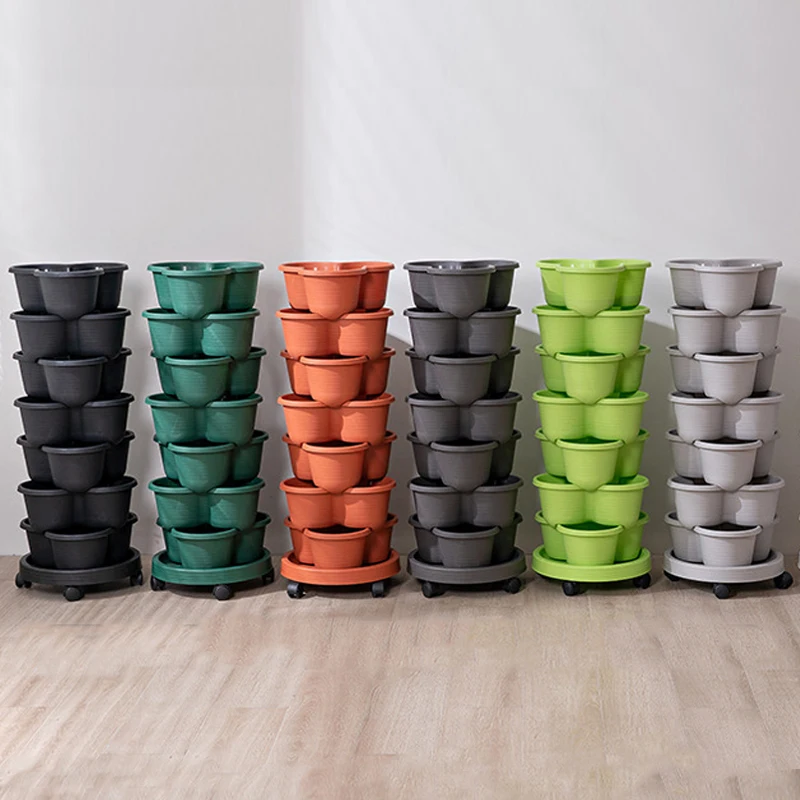 Stackable Garden Strawberry Pl - Vertical Planter Tower review and price