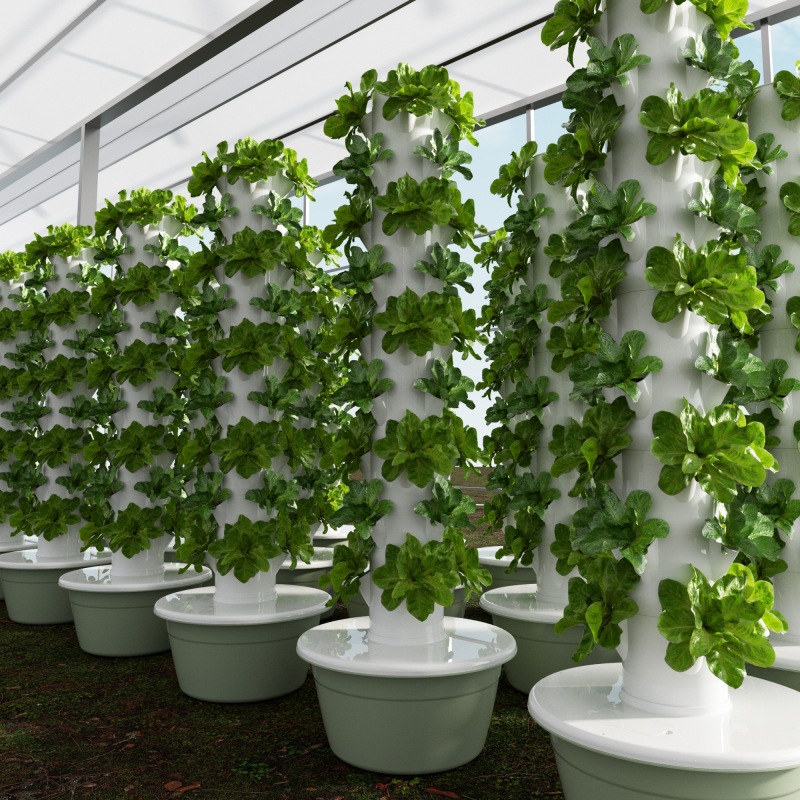 9 Layer Hydroponic Tower Growi - Vertical Planter Tower review and price