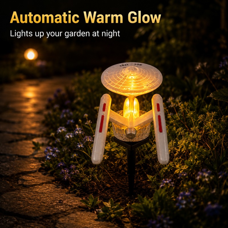 Star Trek USS Enterprise Solar - Smart Garden Light review and price