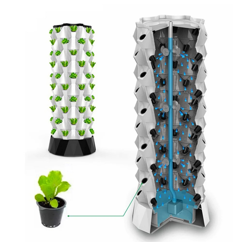Vertical Grow Tower, Pineapple - Vertical Planter Tower review and price