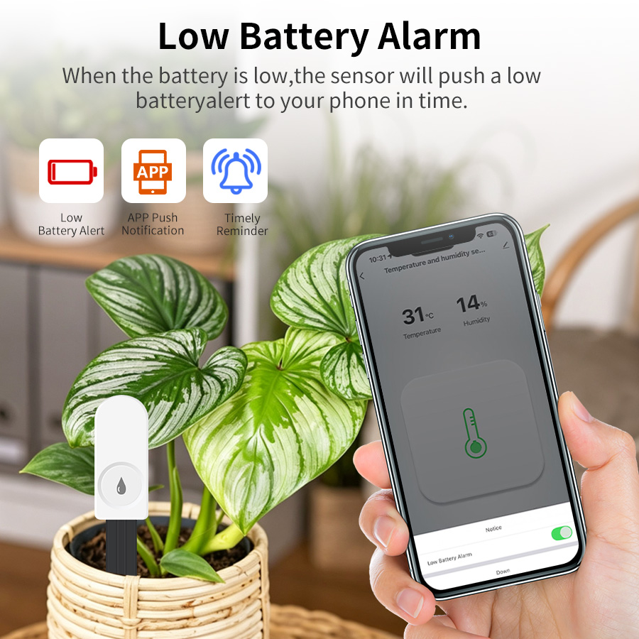 Smart ZigBee Soil Moisture Sen - Smart Garden Monitor review and price