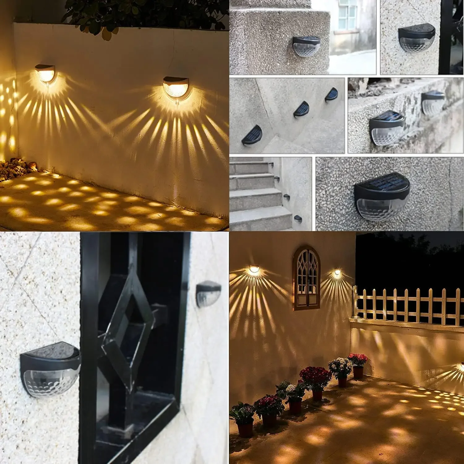 LED Solar Light Outdoor Wall L - Smart Garden Light review and price