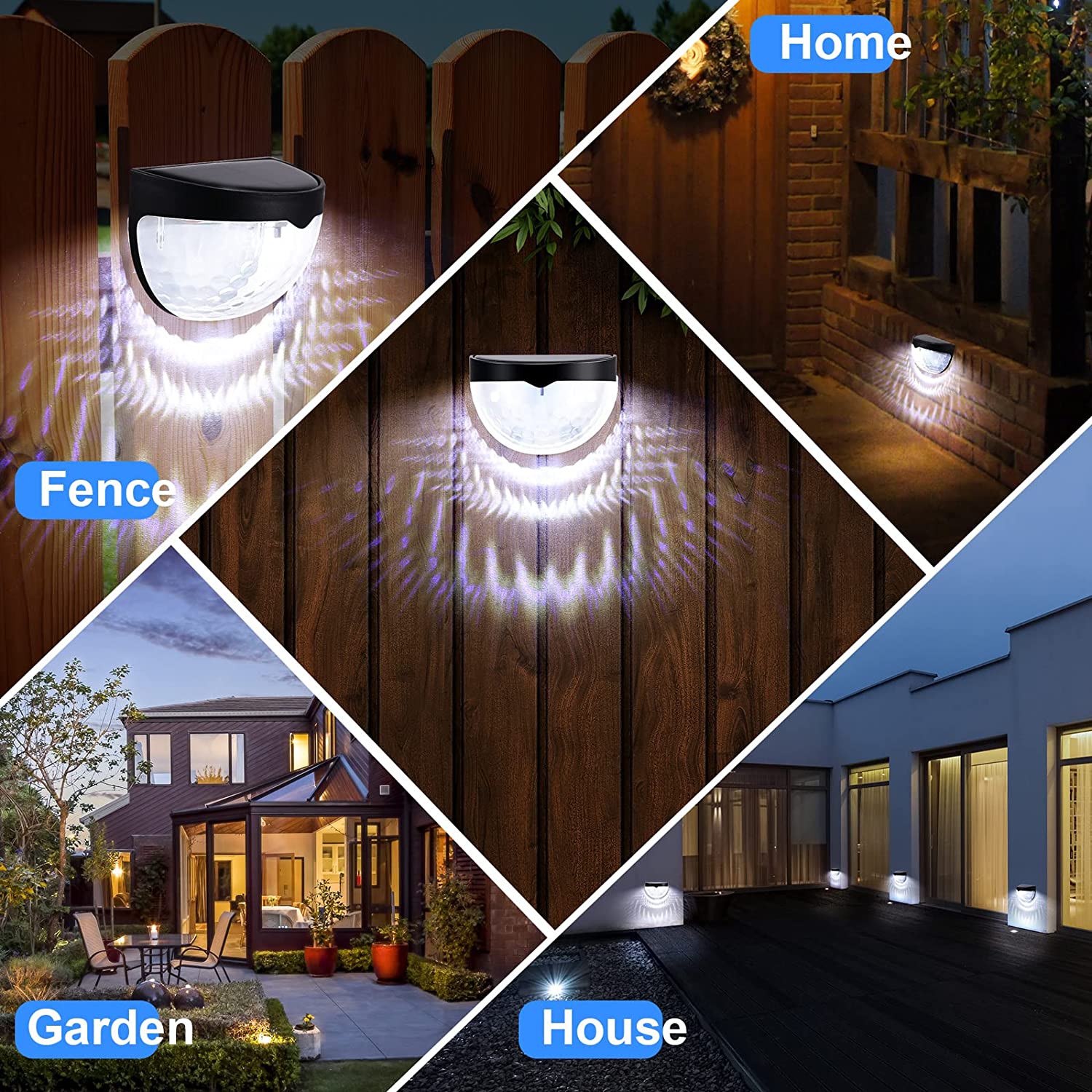 LED Solar Light Outdoor Wall L - Smart Garden Light review and price