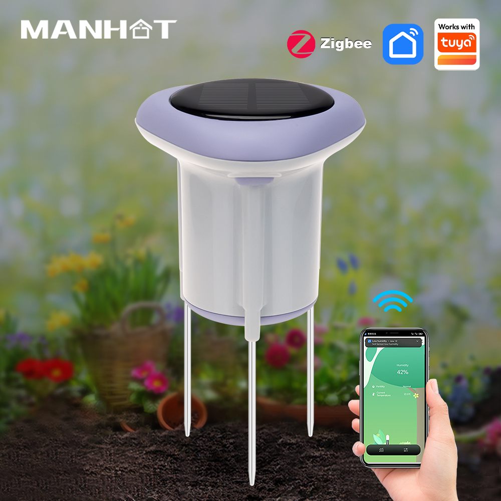 MANHOT Zigbee Smart Solar Soil - Smart Soil Sensor review and price