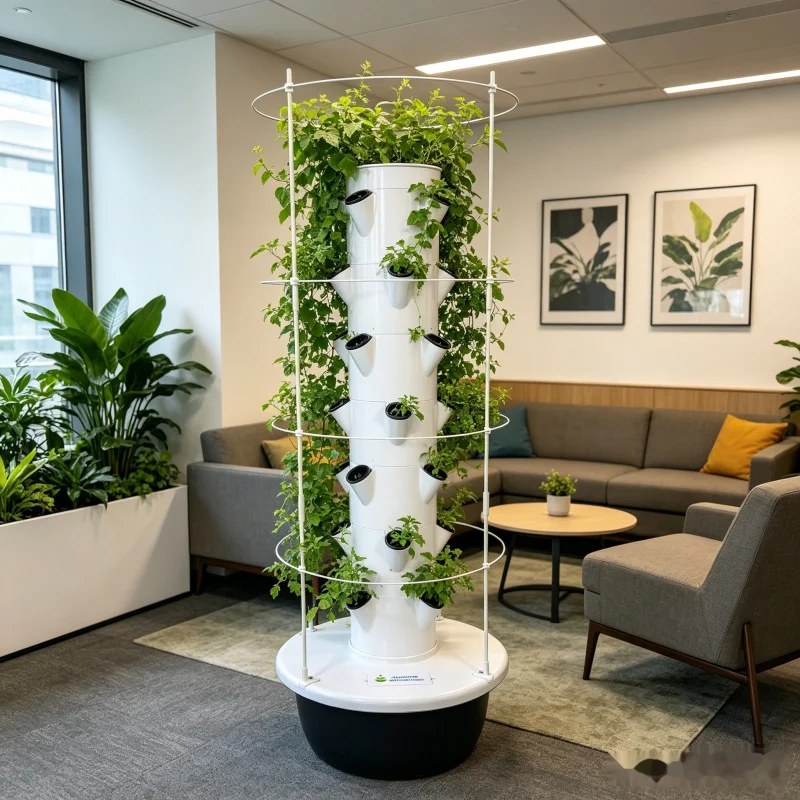 9 Layer Aeroponic Hydroponic V - Vertical Planter Tower review and price