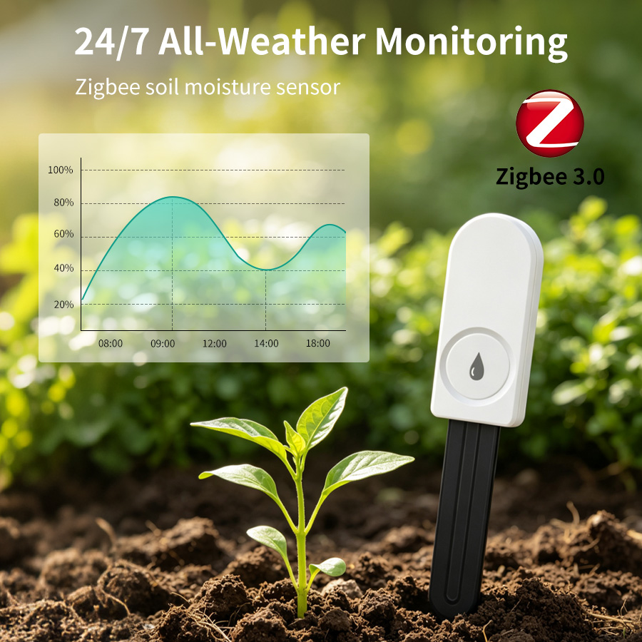 Smart ZigBee Soil Moisture Sen - Smart Garden Monitor review and price