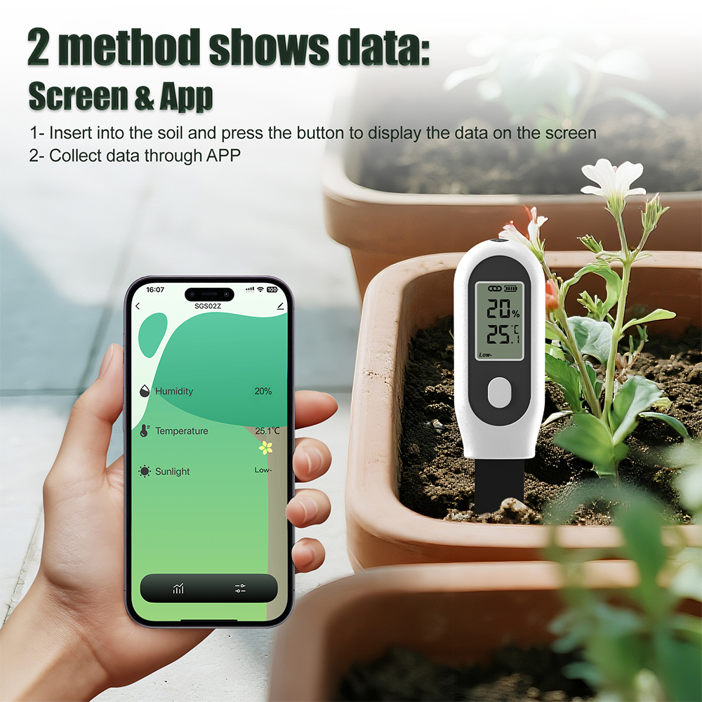 3 in 1 Soil Tester Zigbee Smar - Smart Soil Sensor review and price