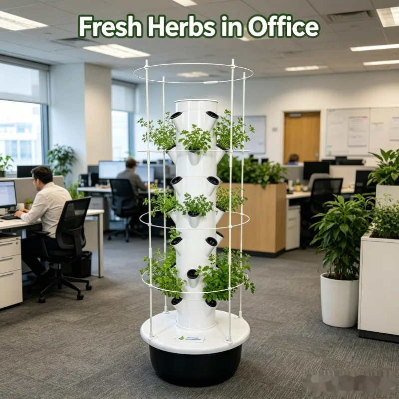 Smart Vertical Hydroponic Towe - Vertical Planter Tower review and price