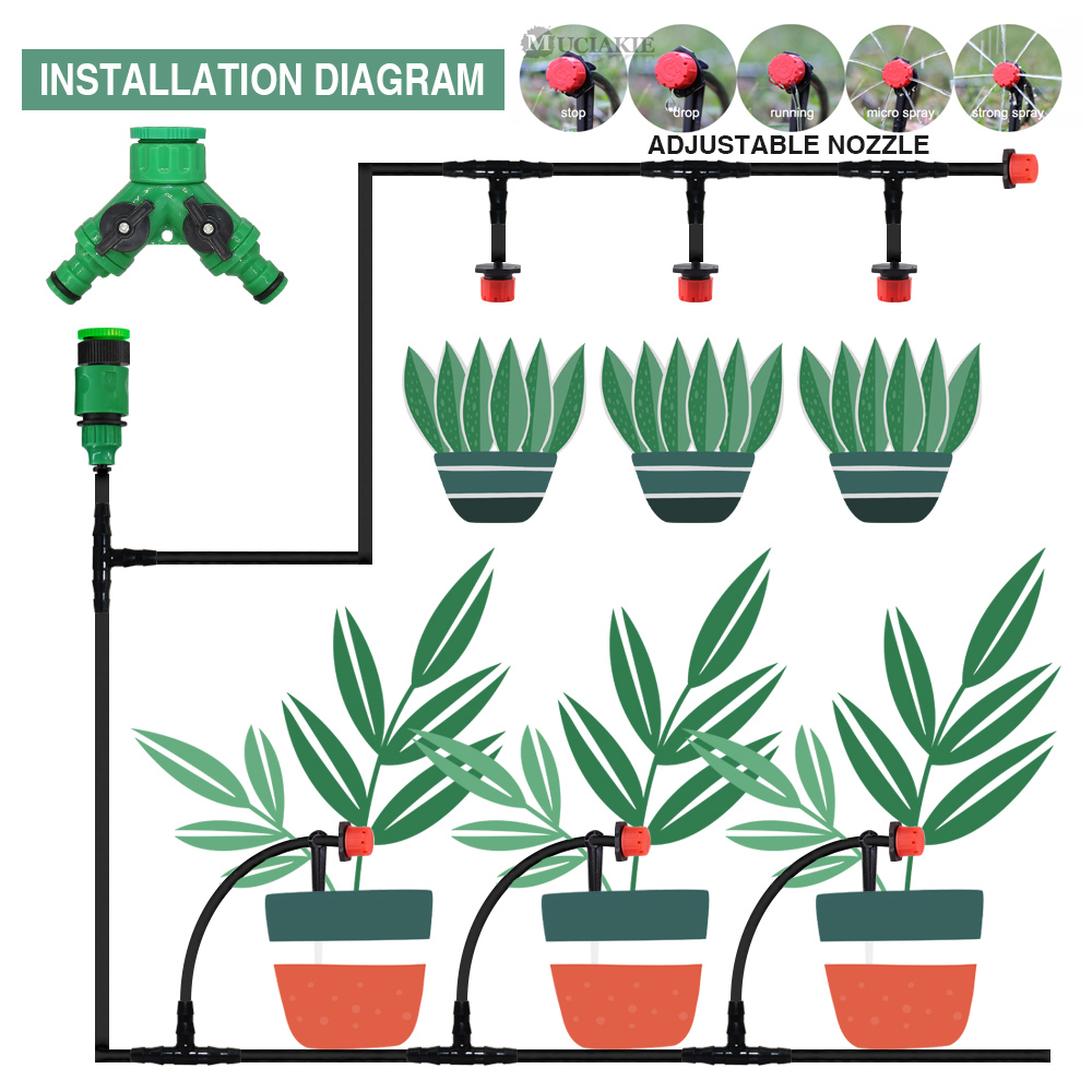 50-5M 1/4'' Hose Adjustable Dr - Smart Garden Monitor review and price