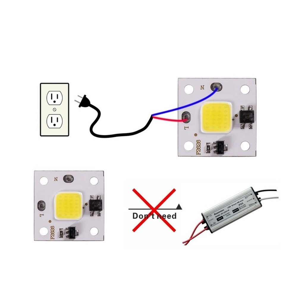 10W COB module 220V LED Chip D - Smart Garden Mini review and price