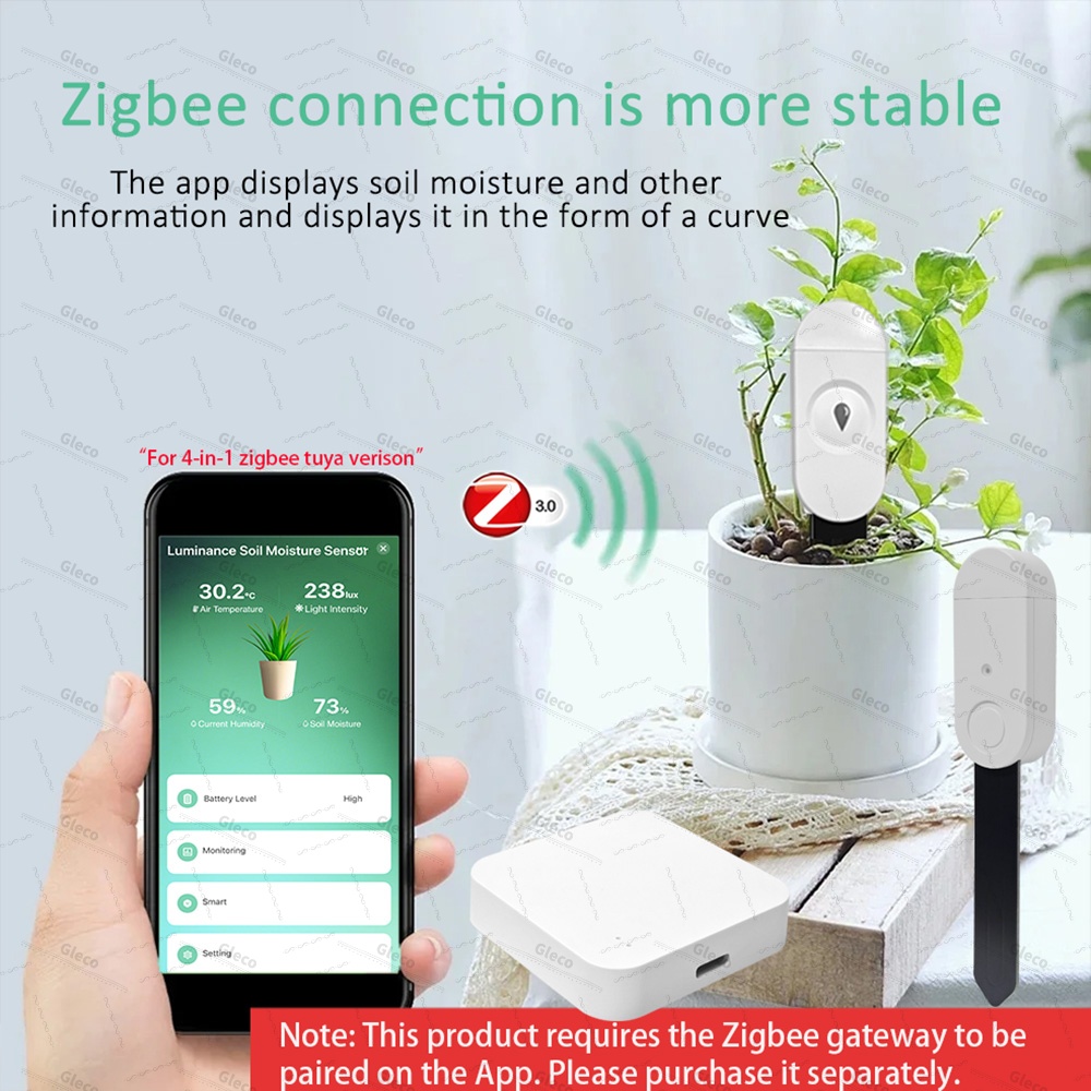 Zigbee Soil Moisture Sensor Me - Smart Soil Sensor review and price