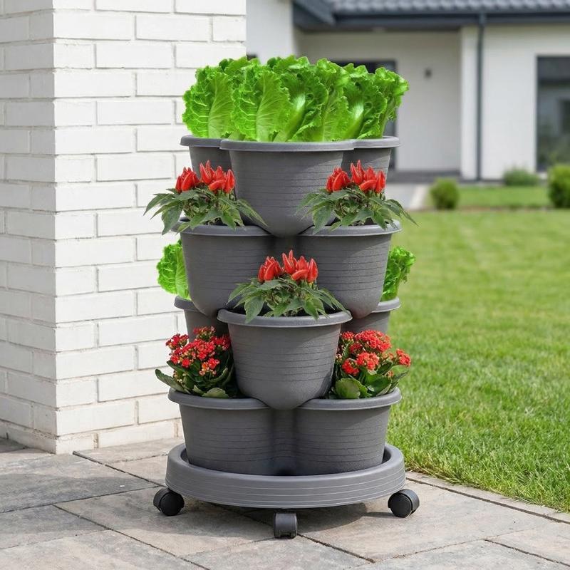 Stackable Multi Layer Vertical - Vertical Planter Tower review and price