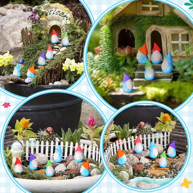 10/20/40/100pcs Mini Resin Gno - Smart Garden Mini review and price