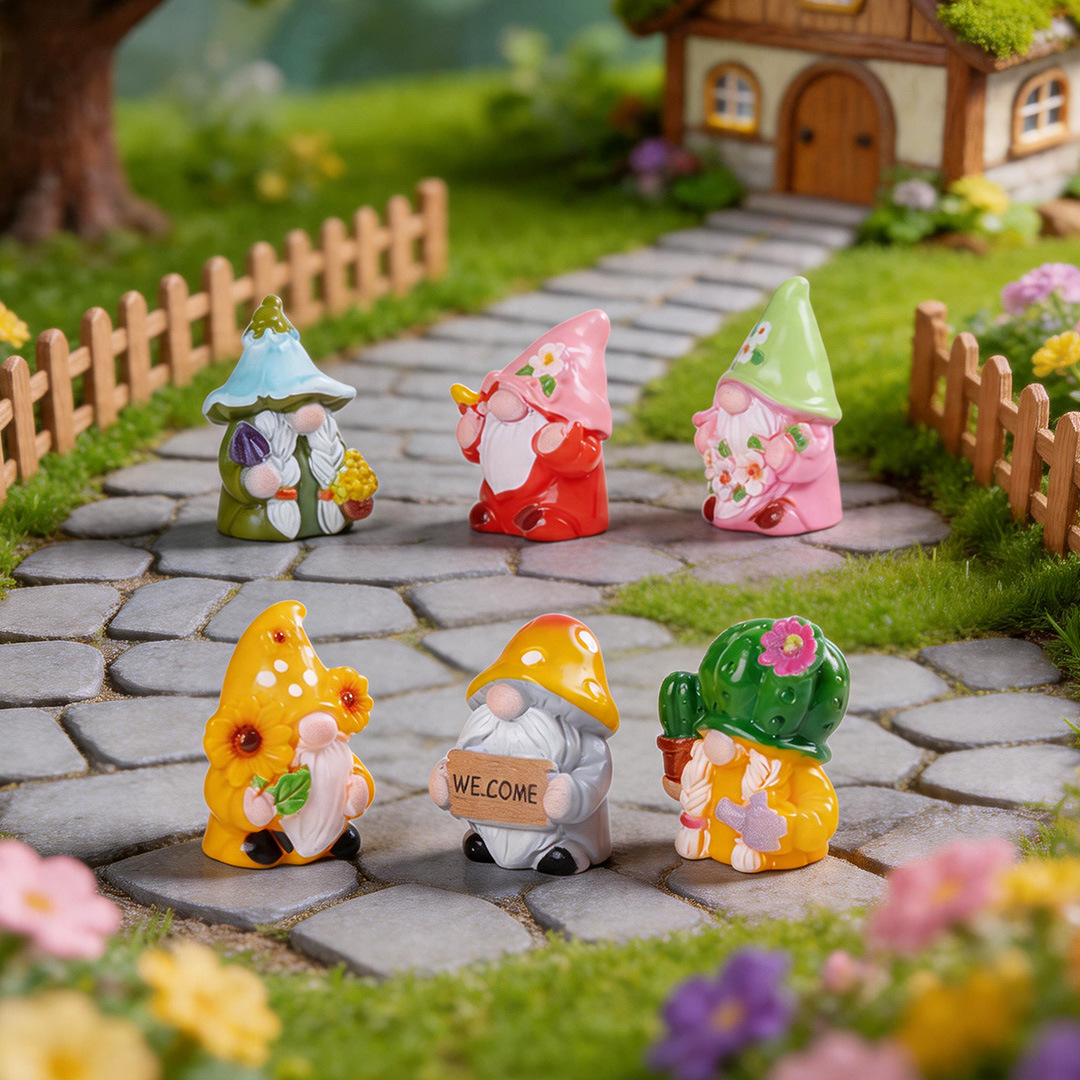 6/24pcs Mini Garden Dwarf Doll - Smart Garden Mini review and price