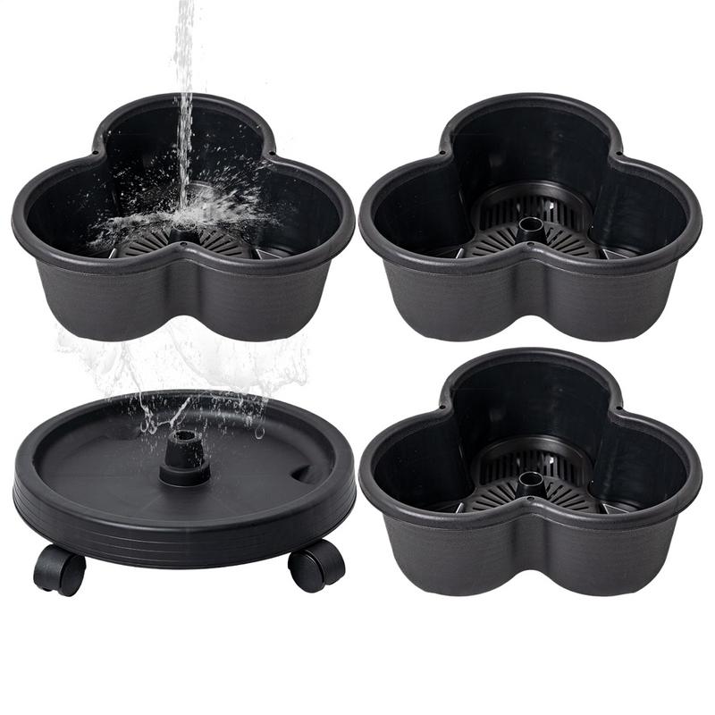 4pcs/set Stackable Vertical Fl - Vertical Planter Tower review and price