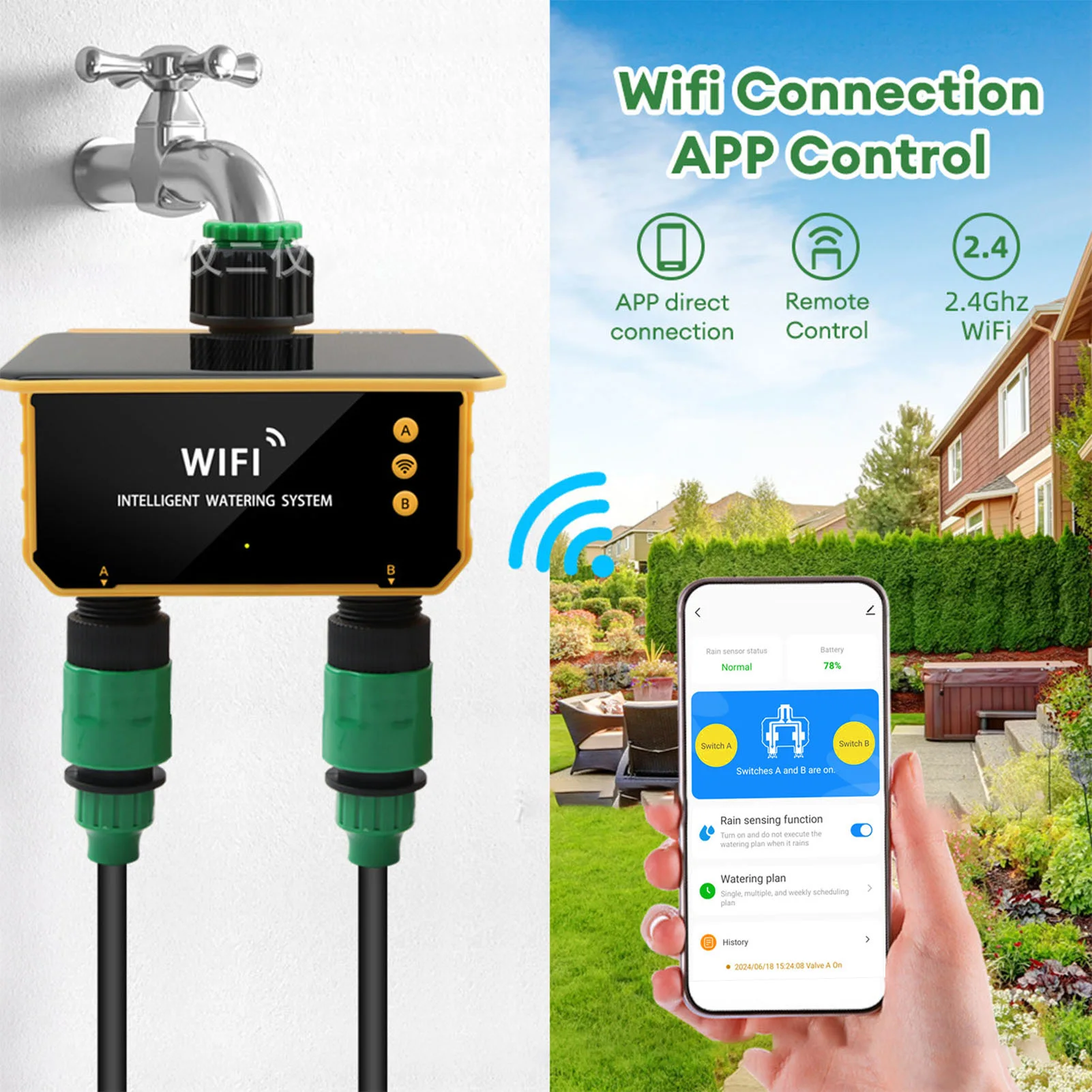 Solar WiFi Smart Irrigation Ti - Smart Garden Is review and price