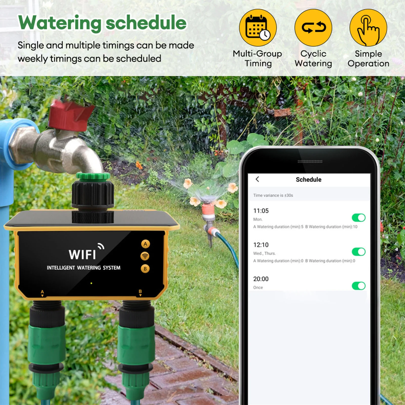 Solar WiFi Smart Irrigation Ti - Smart Garden Is review and price